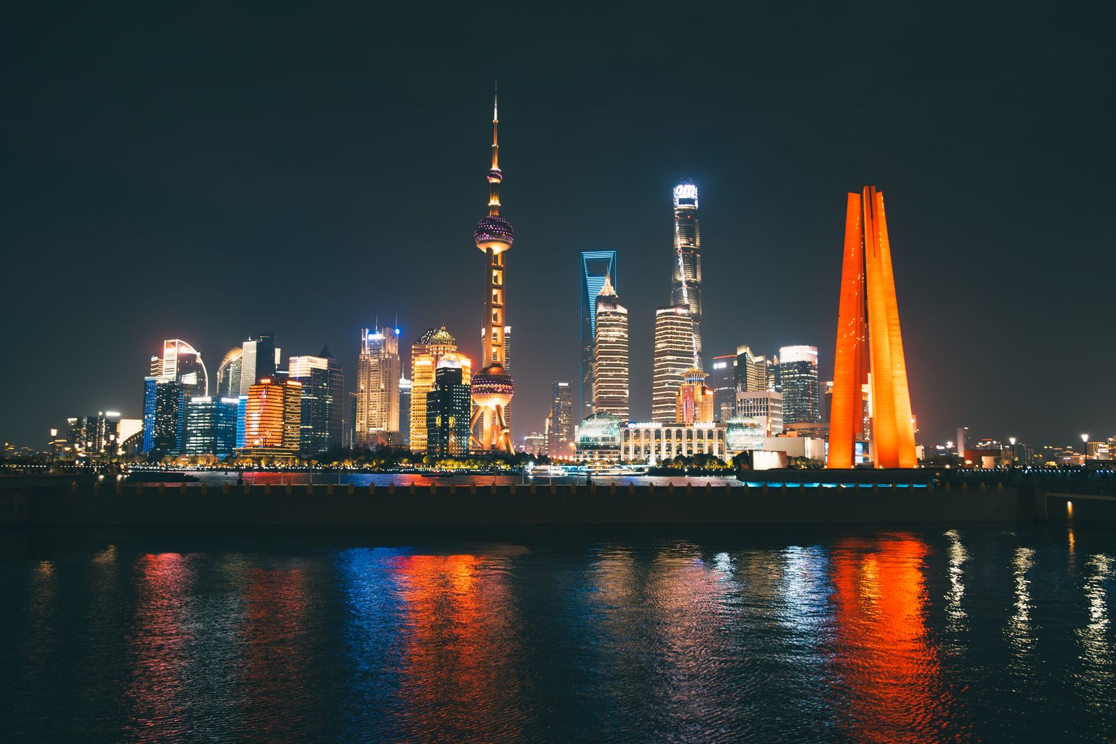 Shanghai skyline at night, gateway to the Yangtze Delta packaging manufacturing region